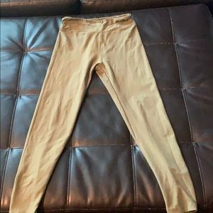 Army green lularoe leggings OS